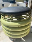 Antique 1950 Kisco  circulair  14 5    Fan Rare Avocado Green Fan Ra50 Works