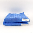 2pc Tommy Hilfiger  100  Cotton Quick Dry  Bath Towels Blue New