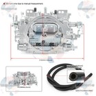 4 Barrel Carburetor For Edelbrock  1906 Avs2 Series Carb Manual Choke 650 Cfm