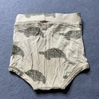 Nwt Kate Quinn Diaper Cover Bloomers Boy Girl 6-12 Months Tan Turtle Bamboo