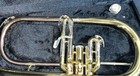 Jl Flugelhorn Fh-2710 With Carrying Case Wind Instrument Bright Brass