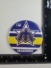 Vintage Seattle Mariners Baseball 3    Pinback Pin Button 3 5 