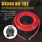 For Ridgid K9-102 Drain Cleaning Machine 64343 For Flexshaft Cable Assembly 50ft