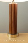 Clean  Mid Century Danish Modern Lamp  1950s Vtg Atomic Bruce Industries Mcm 60s