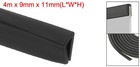 1 4  13ft Rubber Edge Trim Flexible U Channel Edge Guard Protector Black