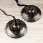 2 3  Tingsha Bell With Maroon Case  Cleansing  Sound Healing  Meditation Bell