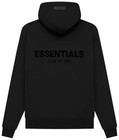 New Fear Of God Essentials Stretch Limo Black Hoodie Size Small Authentic   