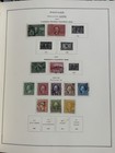 Us Stamp Collection Album 1846   1947 Estate Lot Many Pages Filled Mint   Used