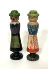 Mary Ann Wooden Needle Holders - Original Packaging 1920-1930 s