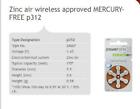 Powerone Hearing Aid Battery Size P312 - 6 Batteries To 240 Batteries - Exp 2028