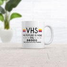 Vhs Mug Funny Sarcastic Vintage Technology Graphic Novelty Coffee Cup