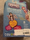 Authentic Fingerlings  Baby Monkey Bella Pink  Yellow Hair Wowwee   Bonus Stand