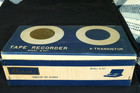 Rare Alaron Model B-421 3  Reel-to-reel Tape Recorder With Original Box  packing