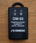 3 Lot Omega Engineering Om-92 Temp rh Data Logger Portable Environmental Monitor