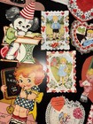 Vintage Teacher Valentines Day Card Lot Of 39 Miss Lawin