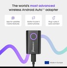 Aawireless Two - Android Auto Wireless Adapter - Convert Factory Wired Black