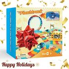 Race Track Glow In The Dark Magic Toy Set  Kids Light Up Flexible Car Tracks