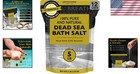 Natural Unscented Dead Sea Bath Salt - 5 Lb For Muscular Relaxation And Detox