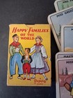 Vintage Card Game Happy Families Of The World By Pepys  1950s 1st Edition