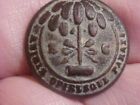 Civil War C s a  Confederate South Carolina  Full Size Coat Button Dug