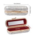 Calidaka Lipstick Case Holder With Mirror Crystal Free Size   picture  