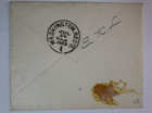 1887 Mcgrawville Ny Postmaster Fancy Cancel To Washington Dc Executive Mansion
