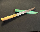 Ottoman Era Knife Handmade Cretan Greek Dagger Antique Bichaq Crete Kphth Sheath