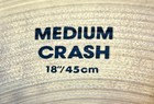 Zildjian A 18 Inch Medium Crash Cymbal  1 599 Grams