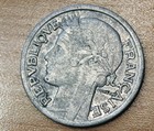 1941 France 2 Francs Wwii Coin Aluminum Km  886a 1