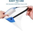Safety Face Shield Reusable Full Faceshield Clear Washable Face Mask Anti-splash