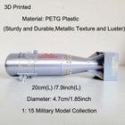 3d Printed 20cm 1 15 Military Model Wwii Usa  little Boy  Atomic Bomb Collection