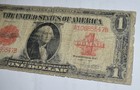 1923 Large Horseblanket  Red Seal  1  Dollar