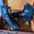 Vintage Olympian By Sure Grip Roller Skates Mens Size 9 Riedell W  Case