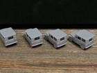 N Scale 1 160 Mail Truck    Jeep  4pk 
