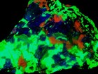 Big Sw Uv Fluorescent Hardystonite Willemite Calcite   Clinohedrite Franklin Nj