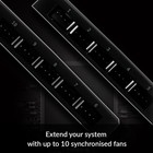 Arctic Case Fan Hub 10fold Pwm Fan Distributor With Sata Power Black Pc Computer