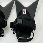 Force Fins Adjustable Adult Fins Vortex Generators Great Condition Swim Scuba