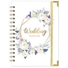 Wedding Planner - Purple White Wedding Planner Book And Organizer For The 