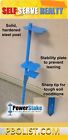 Vinyl Pvc Fsbo Real Estate Sign Post - White - 6  Tall Post White 47 