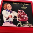 Coca Cola Perpetual Calendar With 4 Pictures Vintage  only December 