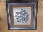 1976  the Range Rider  Silver Wall Sculpture By Gordon Phillips