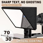 12  Teleprompter For Camera   Tablet  App Remote  Adjustable