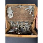 Antique 1889 Singer Sewing Machine Puzzle Box With Attachments  Set