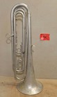 Antique Getzen Elkhorn Wis Bugle Collectible Musical Instrument Single Valve D0
