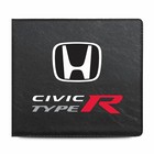 Honda Civic Type-r Auto Insurance Registration Black Pvc Document Holder Wallet