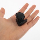  4 Sets American Football Helmet Visor Clips Black Plastic Material Screws Kit