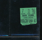 Nov 18 1977 Ticket Stub Queen Cobo Arena Detroit Mi Freddy Murcery