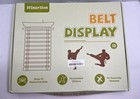 Karate Belt Display Rack Hanging Martial Arts Organizer Black Jiujitsu Taekwondo