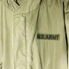 Vtg Us Army M-51 Military Fishtail Parka Shell Jacket Korean War