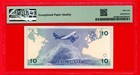Lithuania  10 Litu  1993  Kac  Low   0000795  Pick   56a  Pmg 66 Gem Unc Epq 